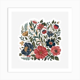 Flowers In Bloom Art Print