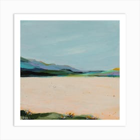 Sand Dunes Art Print