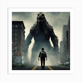 Godzilla 2 Art Print