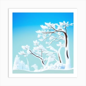 Winter Landscape 4 Art Print