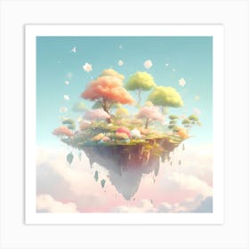 Island In The Sky Art Print