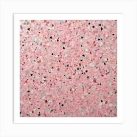 Pink Granite Countertop Art Print