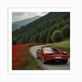 Ferrari 458 Italia Art Print