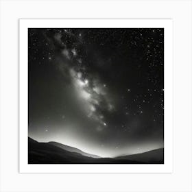 Milky Sky Art Print