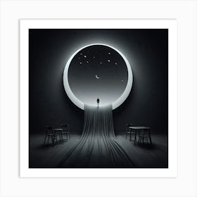 'Darkness' Art Print