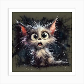 Kitty Cat 2 Art Print