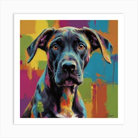 Great Dane Puppy 1 Art Print