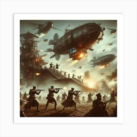 Steampunk 7 Art Print