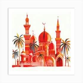 Islamic Mosque Art Print