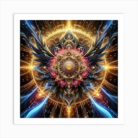 Psychedelic Art 9 Art Print