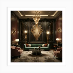 Deco Living Room 30 Art Print