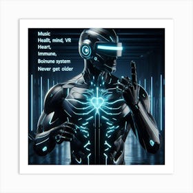 Cyborg 32 Art Print