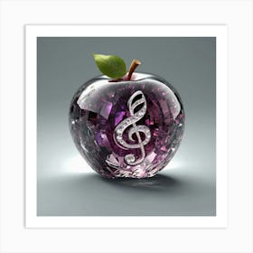 Apple Of Music Art Print