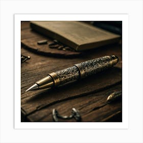 The Pen Is Mightier Than The Sword Art Print