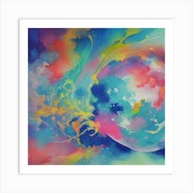 Abstract Painting 3 Art Print