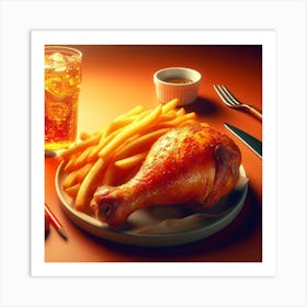 Chicken Food Restaurant22 Art Print