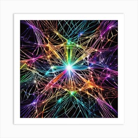 Abstract Fractal 26 Art Print