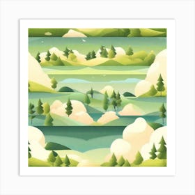 Landscapes 4 Art Print