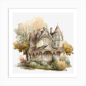 Victorian House 3 Art Print