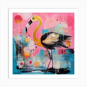 Flamingo 5 Art Print