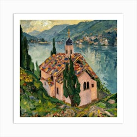 Kirche In Cassone, Gustav Klimt 15 Art Print