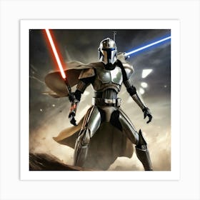 Star Wars The Clone Wars Art Print