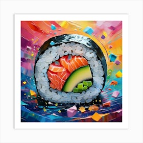 Sushi Art 7 Art Print