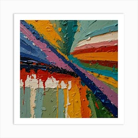 Abstract Painting 51 Art Print