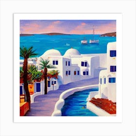 Greece Art Print