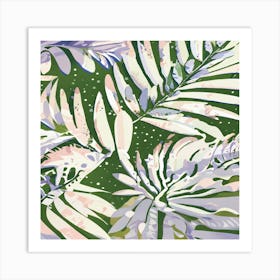 Tropical Leaves 3 Art Print