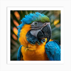 Parrot Macaw Art Print