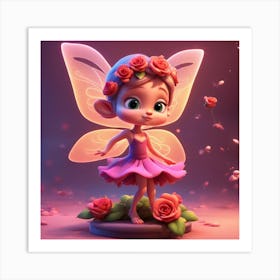 Fairy 3d Art Print