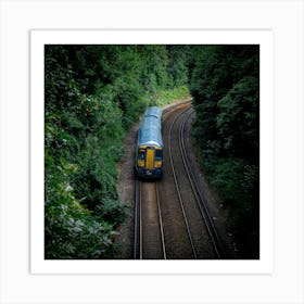 Train In The Woods Art Print