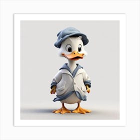 Donald Duck Art Print