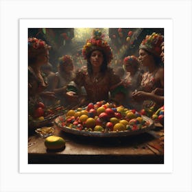 Feast For The Eyes 1 Art Print