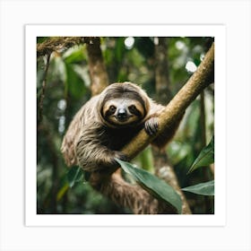 Sloth Art Print