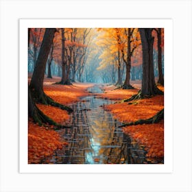 Autumn Forest Art Print