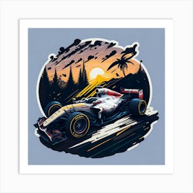 Artwork Graphic Formula1 (86) Art Print