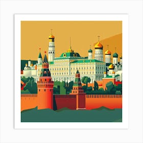 Moscow Kremlin 14 Art Print