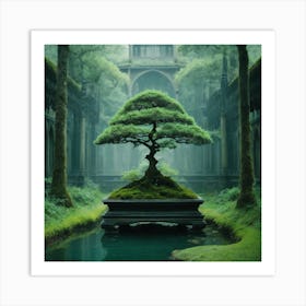 Bonsai Tree Art Print