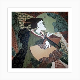 Tanz �lmalerei Art Print