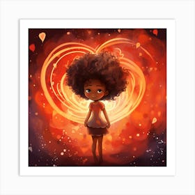 Afro Girl 67 Art Print