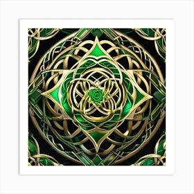 Celtic Design Art Print