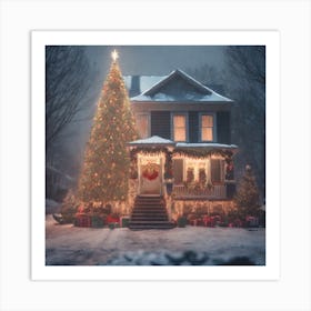 Christmas Tree 67 Art Print