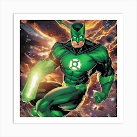 Green Lantern 6 Art Print