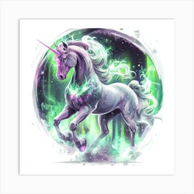 Unicorn 12 Art Print