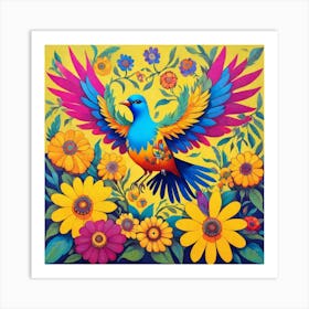 Mexican Bird Art Print