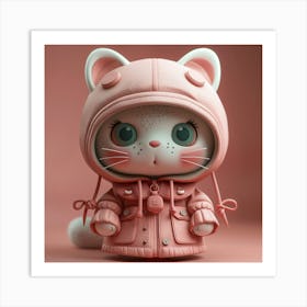 Kitty Cat 9 Art Print