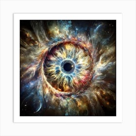 Cosmic Eye 4 Art Print