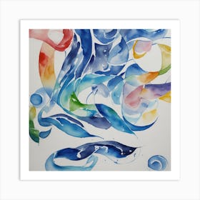 Abstract Painting 6 Art Print